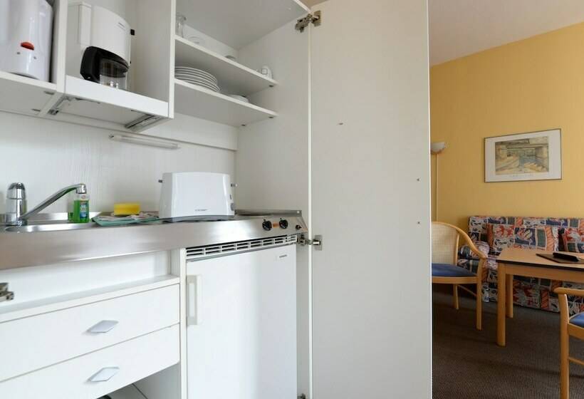 带2个卧室带海景的公寓, Haus An Der Seebrücke