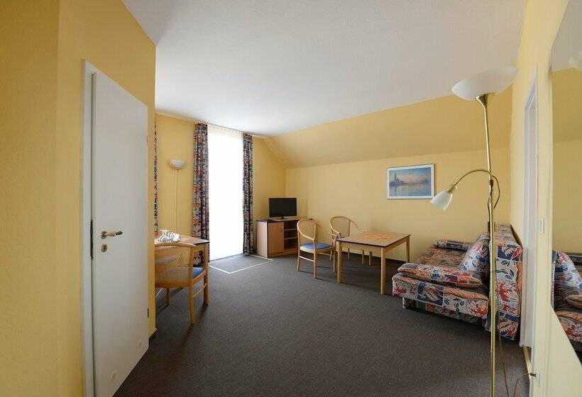 带2个卧室带海景的公寓, Haus An Der Seebrücke