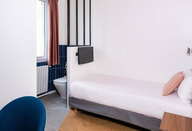 غرفة قياسية فردية, Hôtel Biskui