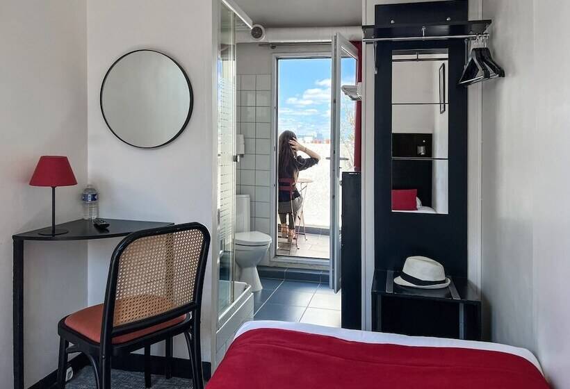 غرفة قياسية فردية, Hôtel Biskui