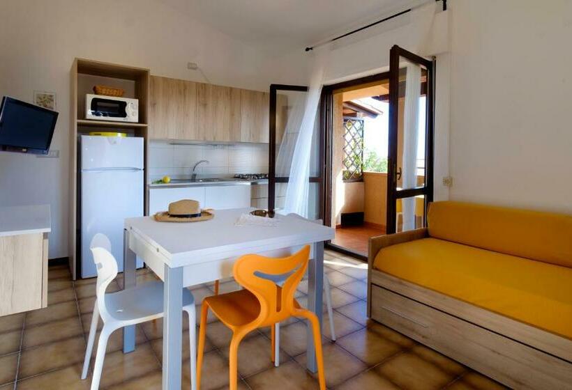 Апартаменты 1 Спальня Вид на Море, Residence Appartamenti Caffarena