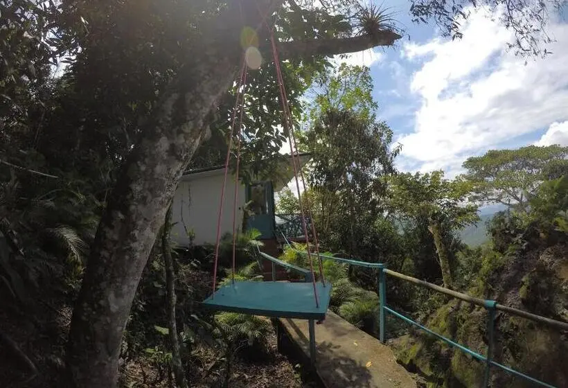 マウンテンビュースタンダードルーム, Waterfall El Paraíso Cabañas, Jacuzzi, Piscina Y Cascada En Medio De La Naturaleza