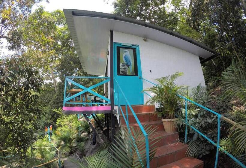 غرفة قياسية مطلة على الجبل, Waterfall El Paraíso   Cabañas, Jacuzzi, Piscina Y Cascada En Medio De La Naturaleza