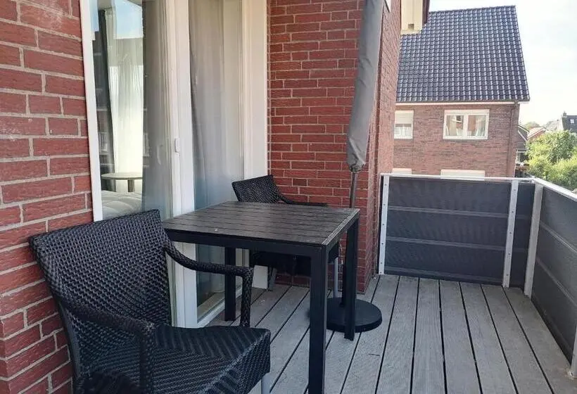 Standard-huone Parveke, Pension Norddeich