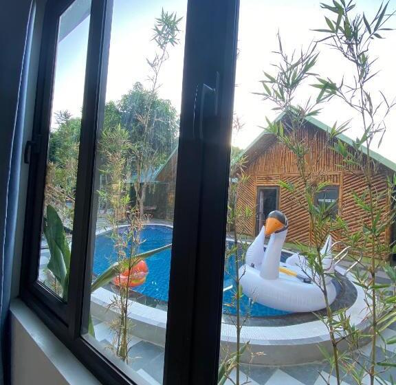 اتاق استاندارد با بالکن, Cat Ba Rustic Homestay