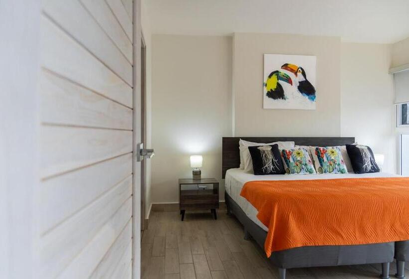 景色の見える一ベッドルームアパートメント, Playa Caracol Residences