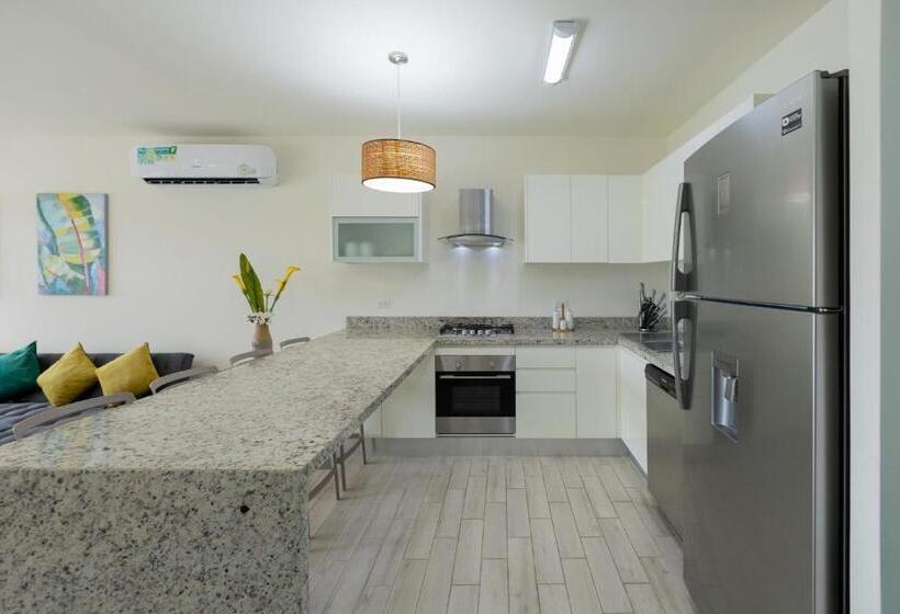 Апартаменты 1 Спальня с Видом, Playa Caracol Residences