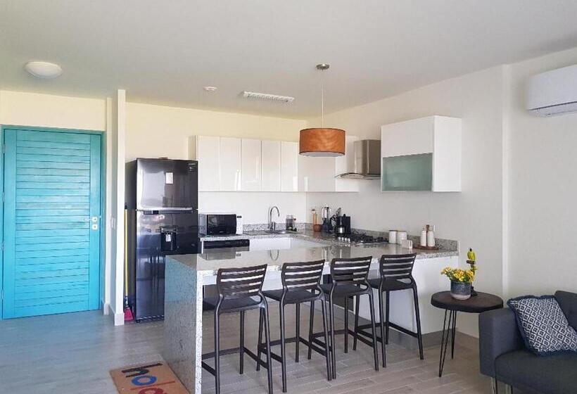 海の見える１ベッドルームアパートメント, Playa Caracol Residences