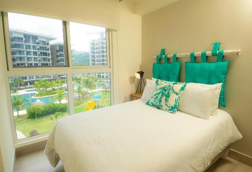 海の見える１ベッドルームアパートメント, Playa Caracol Residences