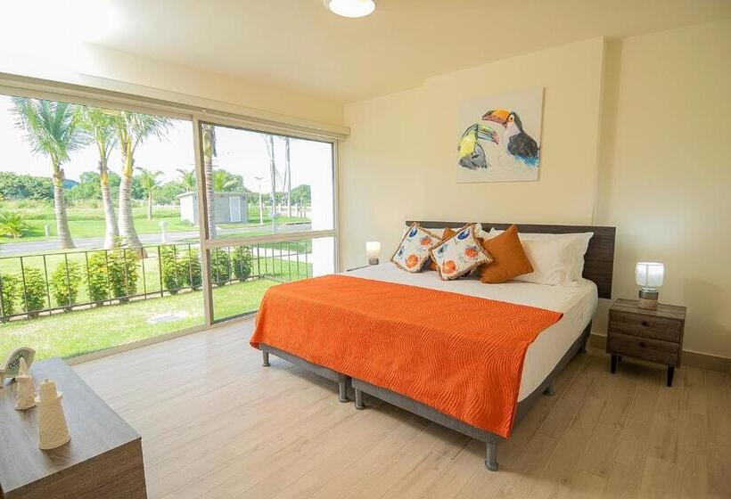 景色の見える一ベッドルームアパートメント, Playa Caracol Residences