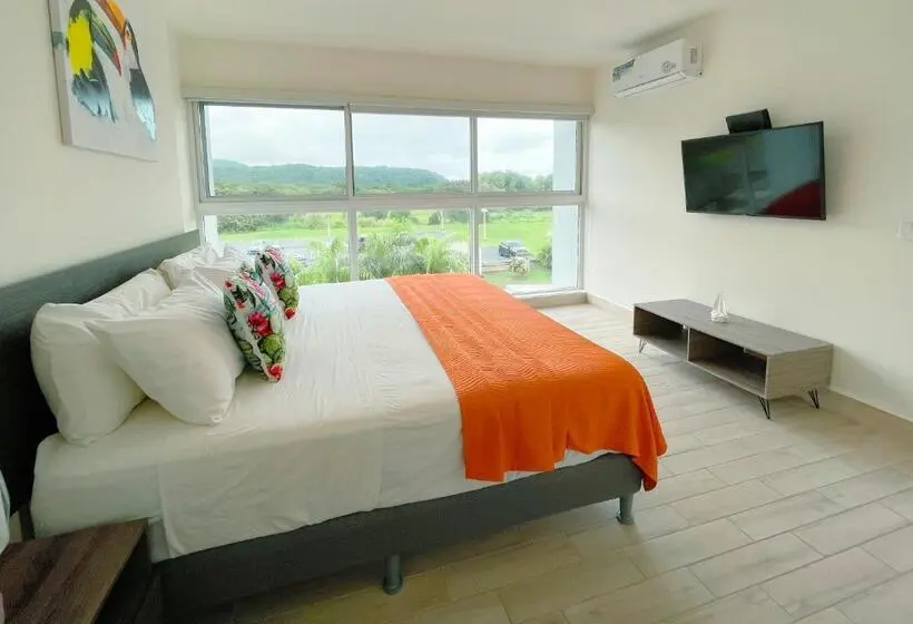 景色の見える一ベッドルームアパートメント, Playa Caracol Residences