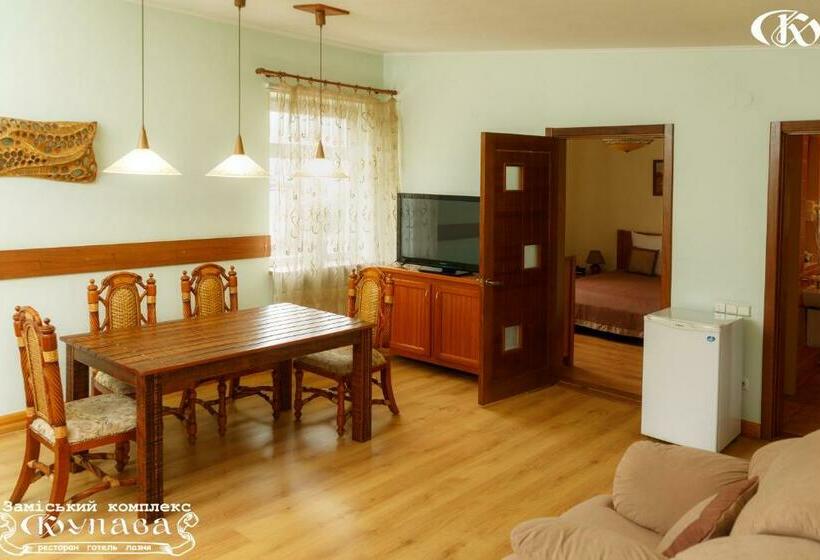 Suite with lake view, Complex Kupava