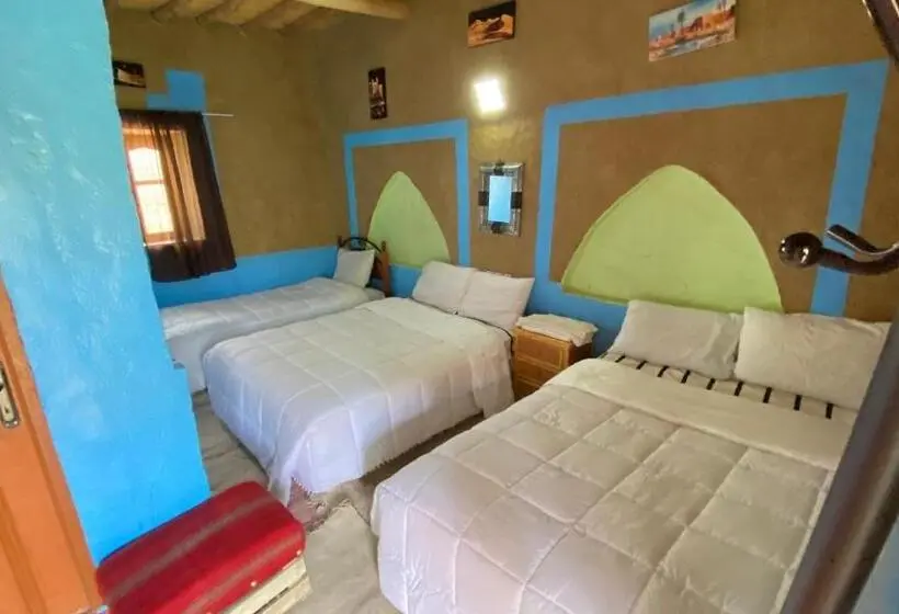 スタンダード4人部屋, Auberge Palacio Sidi Hamza