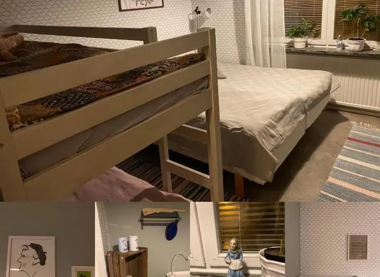 ファミリールーム, Bed And Books På österlens Gästhärbärge