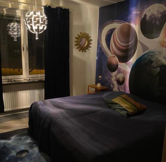 غرفة قياسية حمام مشترك, Bed And Books På österlens Gästhärbärge