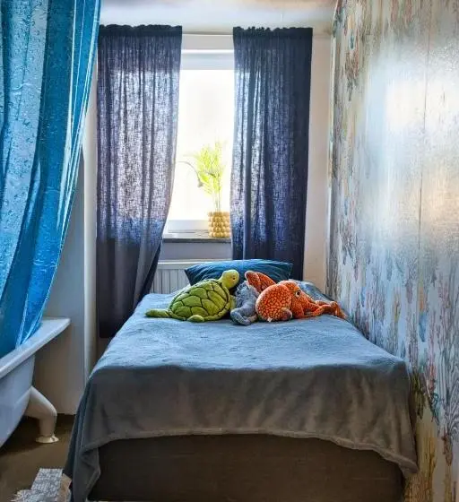 エコノミーシングルルーム, Bed And Books På österlens Gästhärbärge