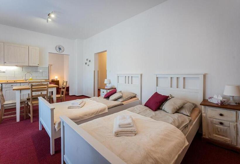 Апартаменты 1 Спальня Нижний Этаж, Penzion U Babky Bylinkářky