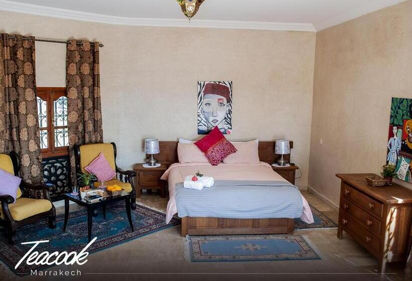 سوییت با چشم‌انداز کوه, Teacook Marrakech