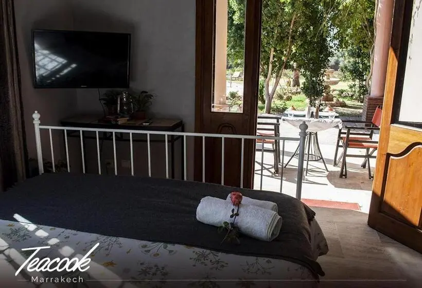 庭の見えるジュニアスイート, Teacook Marrakech