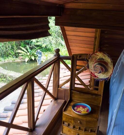 اتاق خانوادگی با چشمانداز باغ, Wanakaset Forest Glamping