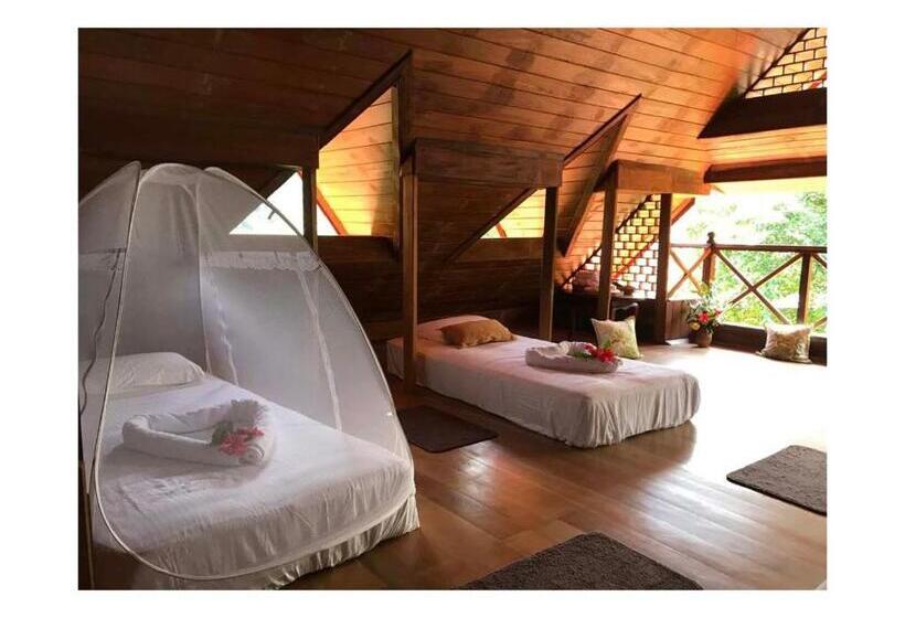 اتاق خانوادگی با چشمانداز باغ, Wanakaset Forest Glamping