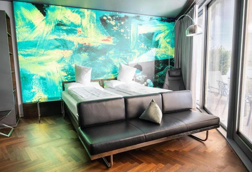 סוויטת ג'וניור נוף לאגם, Hirschen Oberkirch   Design Boutique