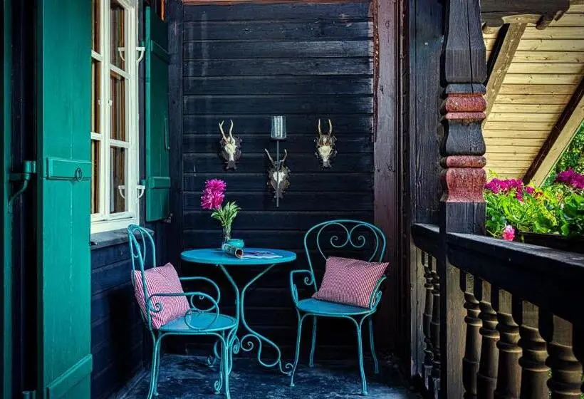 バルコニー付きデラックスルーム, Villa Zollhaus Bed & Breakfast