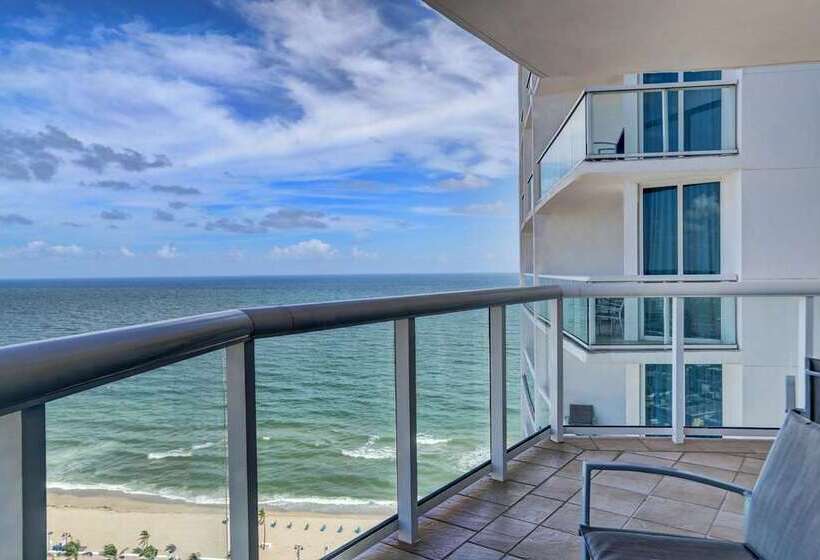 带海景的标准工作室, Beach House Fort Lauderdale, a Hilton Resort