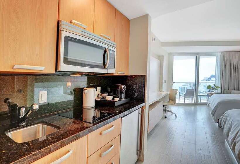 带海景的标准工作室, Beach House Fort Lauderdale, a Hilton Resort