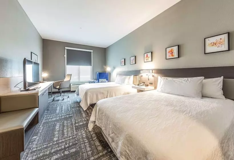 身障者適用スタンダードルーム, Hilton Garden Inn Beaumont, Tx