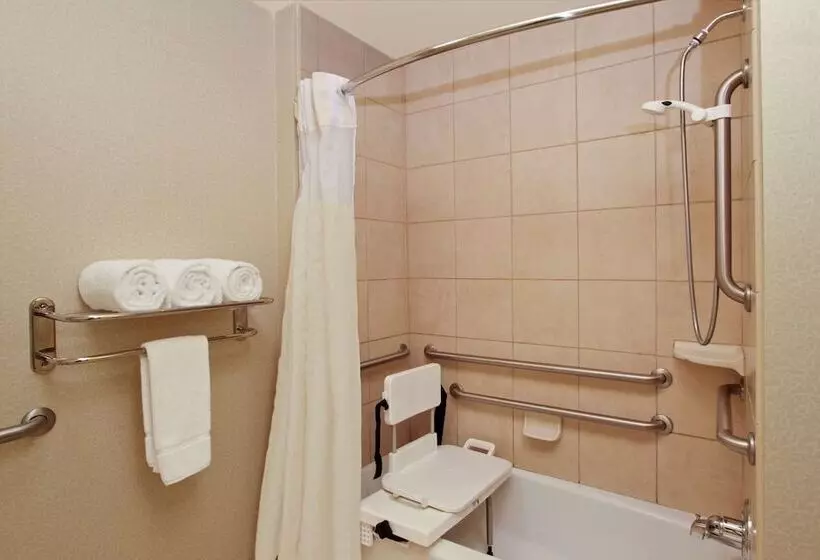 身障者適用スタンダードルーム, Hilton Garden Inn Beaumont, Tx