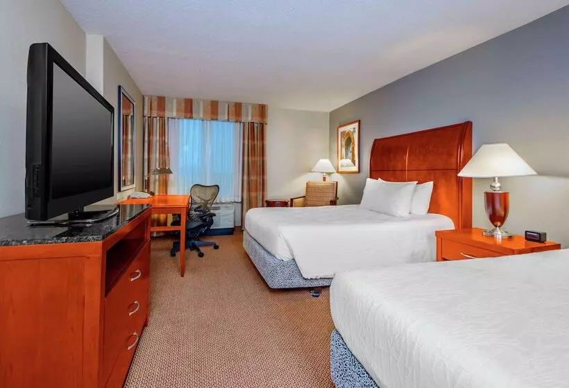 ２ダブルベッドのスタンダードルーム, Hilton Garden Inn Independence