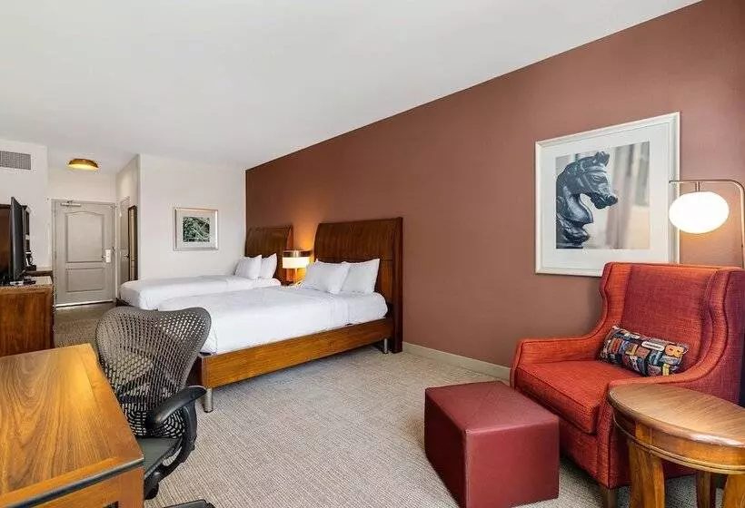 2ダブルベッドのスタンダードルーム, Hilton Garden Inn New Orleans French Quarter/cbd