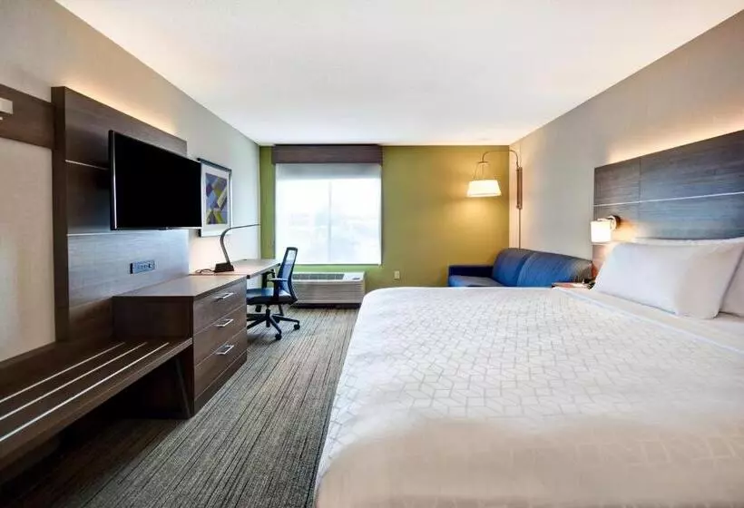 キングサイズベッドのスタンダードルーム, Holiday Inn Express Newport North   Middletown, An Ihg