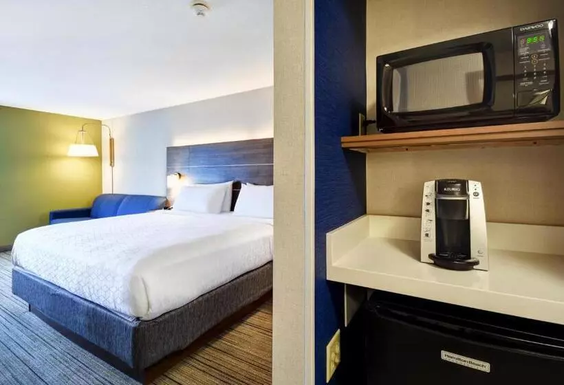 キングサイズベッドのスタンダードルーム, Holiday Inn Express Newport North   Middletown, An Ihg