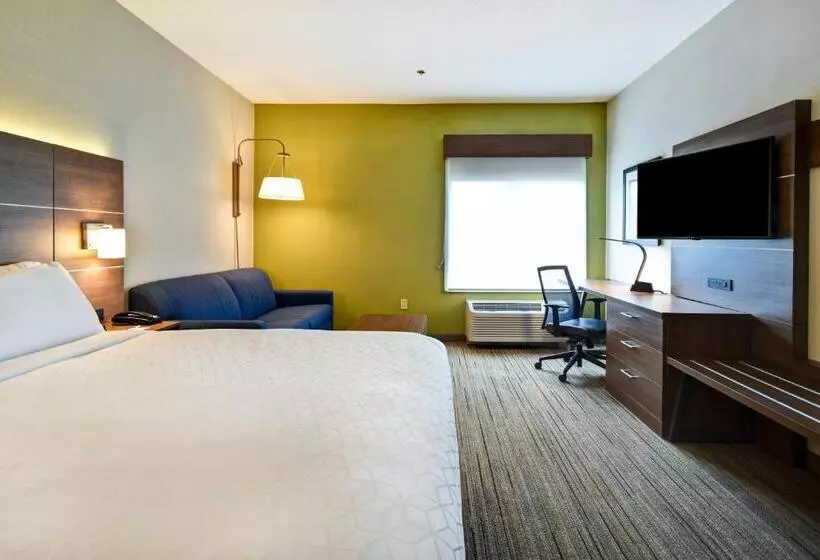 キングサイズベッドのスタンダードルーム, Holiday Inn Express Newport North   Middletown, An Ihg