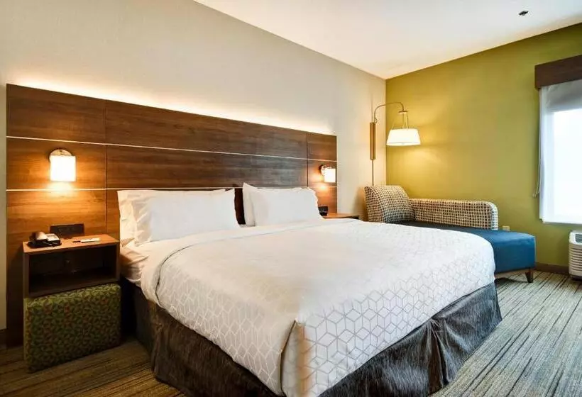 身障者適用キングサイズベッドルーム, Holiday Inn Express Newport North   Middletown, An Ihg