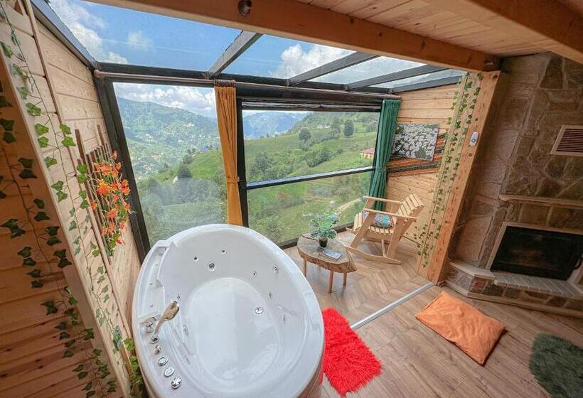 Четырехместный номер Премиум, Organic Village Bungalow
