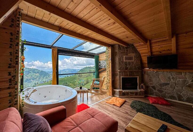 プレミアム４ベッドルーム, Organic Village Bungalow