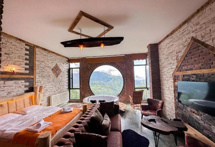 Номер Стандарт Вид на Горы, Organic Village Bungalow
