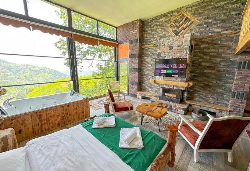 ガーデンビューデラックスルーム, Organic Village Bungalow