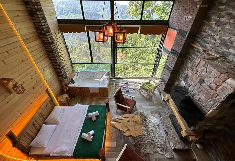 ガーデンビューデラックスルーム, Organic Village Bungalow