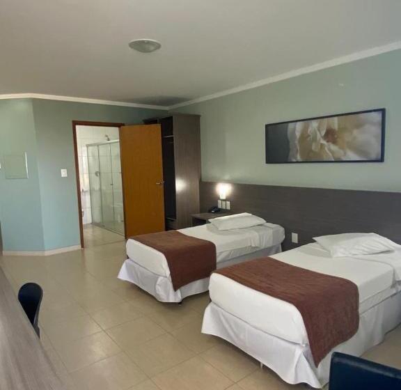 חדר סטנדרט עם מרפסת, Class Hotel Passos Rio Grande Portal Da Canastra