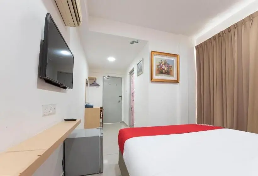 キングサイズベッドのデラックスルーム, Sg Rengit City Resort 3