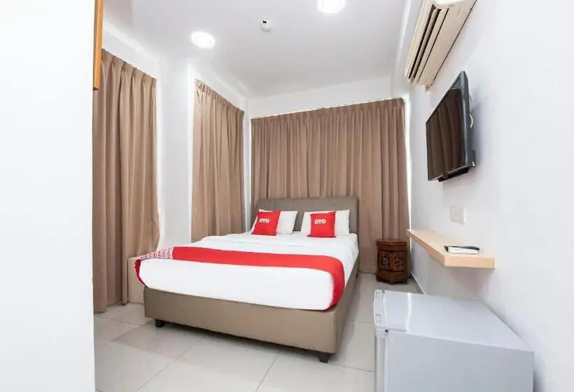 キングサイズベッドのデラックスルーム, Sg Rengit City Resort 3