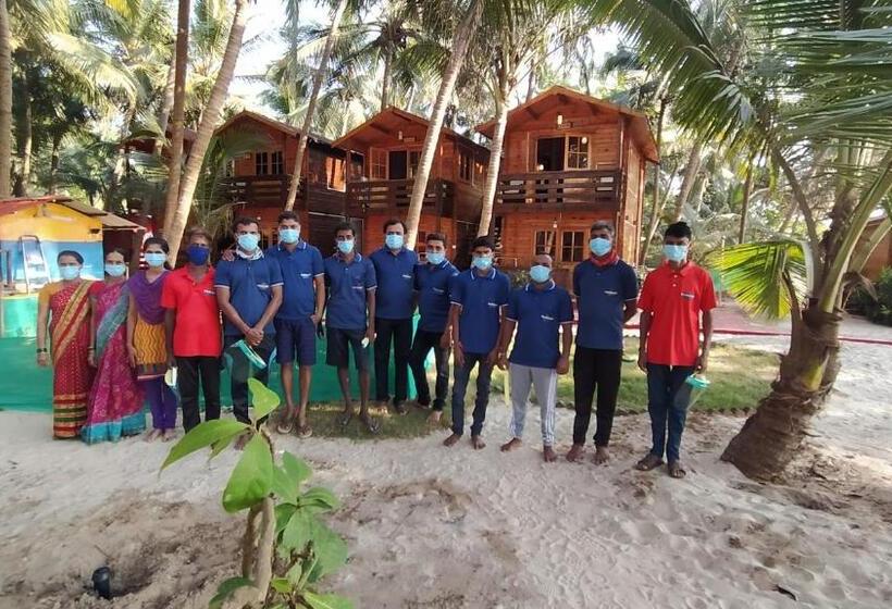 デラックスルーム, Samant Beach Resort And Villa