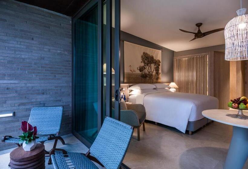 غرفة ديلوكس سرير كينج, Sofitel Barú Calablanca