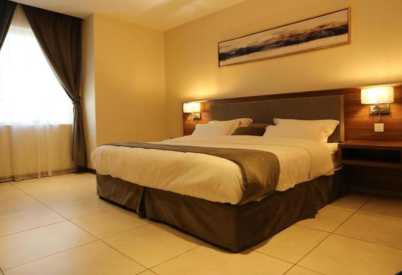 غرفة ديلوكس مطلة على المدينة, المهيدب للوحدات السكنيه   البوادي