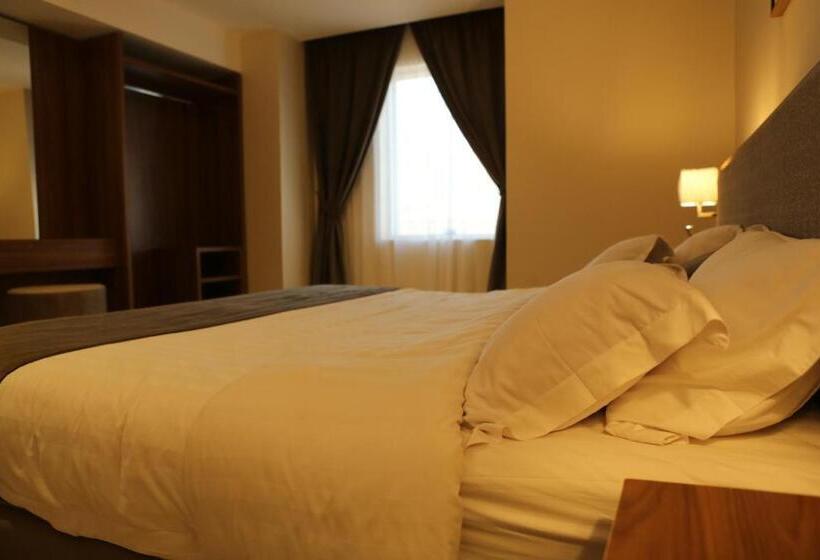 غرفة ديلوكس مطلة على المدينة, المهيدب للوحدات السكنيه   البوادي