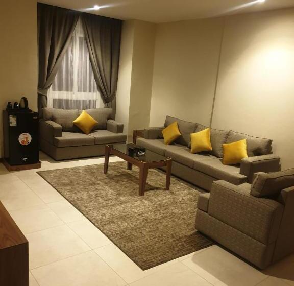 غرفة ديلوكس مطلة على المدينة, المهيدب للوحدات السكنيه   البوادي